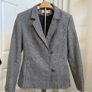 Vintage Pendleton gray wool blazer Size 6